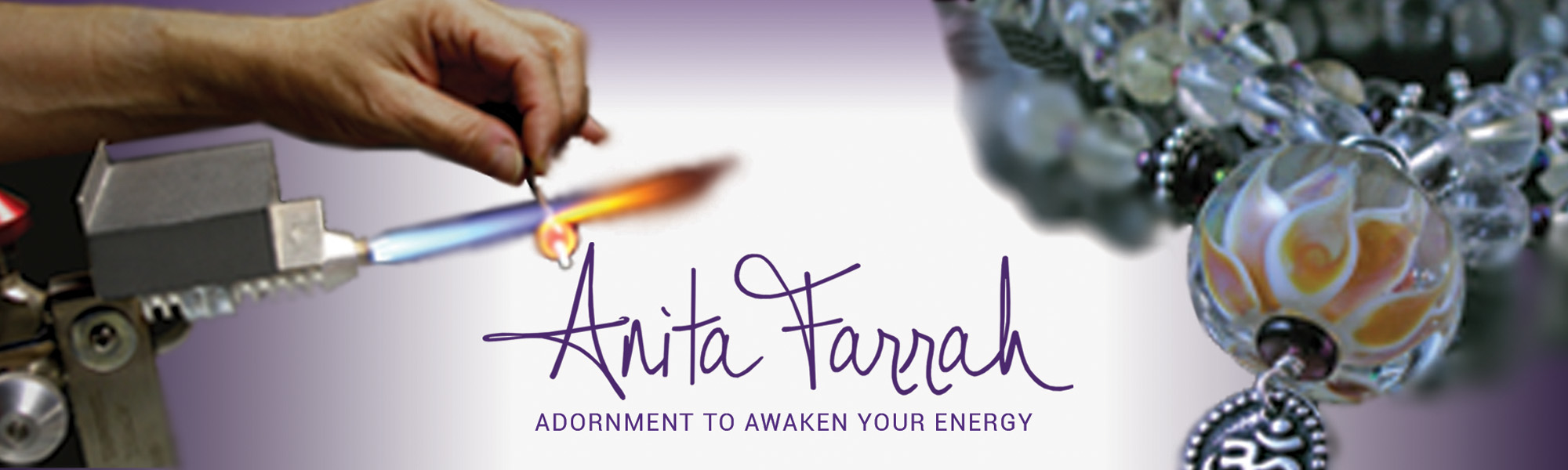 Anita Farrah - Torchworked Glass & Metal Jewelry